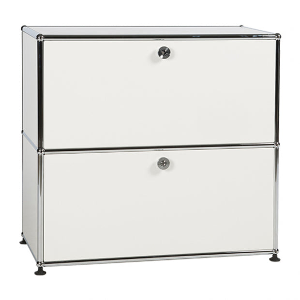 Sideboard USM Haller weiß 2 Klapptüren mit 2 Schlüsseln