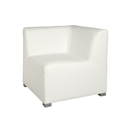 Sessel Eckelement Hollywood weiß