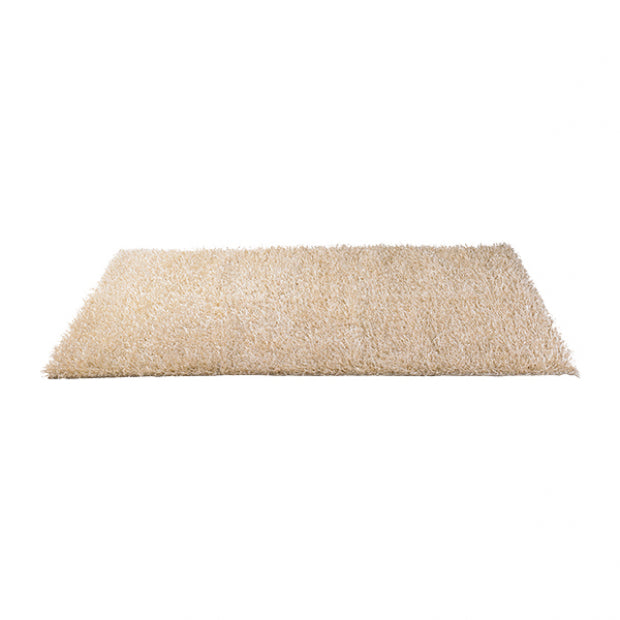 Lounge Teppich silky white