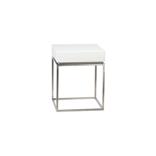Zinzo coffee table mit massif weiß