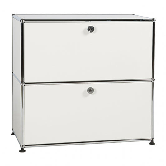 Sideboard USM Haller weiß 2 Klapptüren mit 2 Schlüsseln